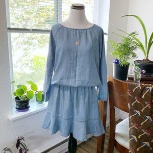 Soft Joie Arryn B chambray mini dress